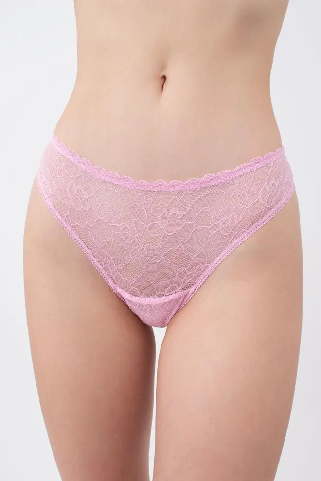 Кружевные трусы бразилиана Golden daisy 2107/31 Giulia (lilac)