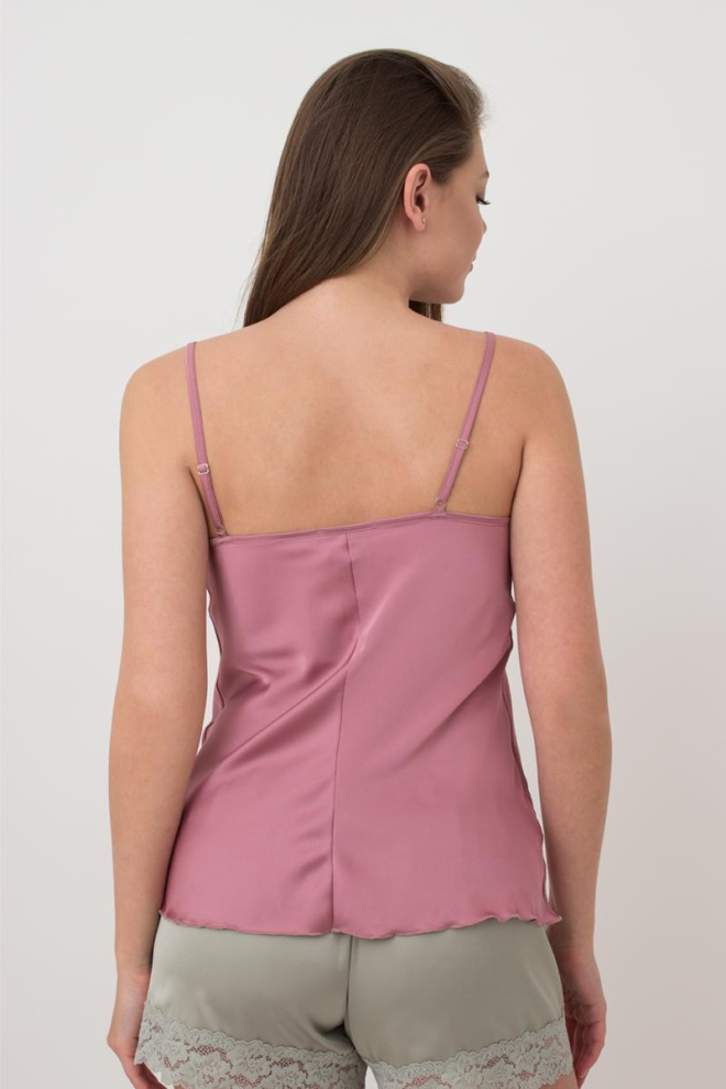 Майка жіноча піжамна Helena 3809/051 Giulia (dusty rose)