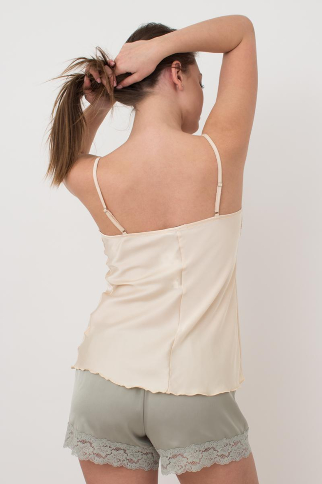 Майка жіноча піжамна Helena 3809/051 Giulia (beige)