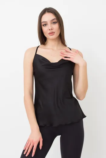 Майка женская пижамная Helena 3813/050 Giulia (black) Майка женская пижамная Helena 3813/050 Giulia (black)