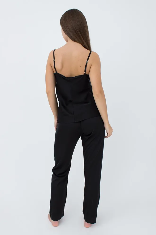 Пижама женская со штанами Helena 5003/051 Giulia (black)