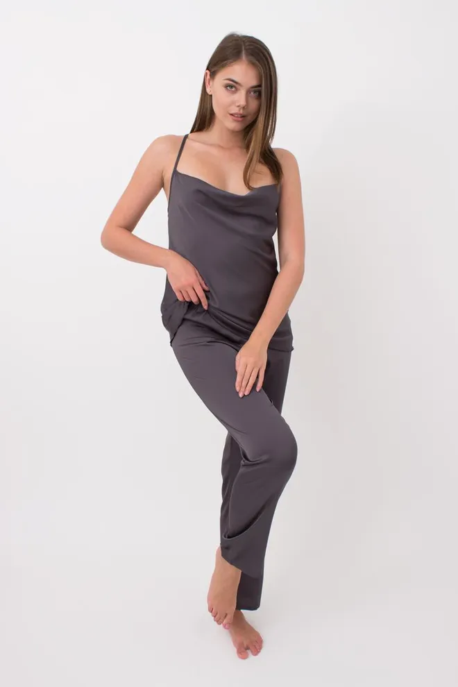 Пижама женская со штанами Helena 5007/050 Giulia (griffel)