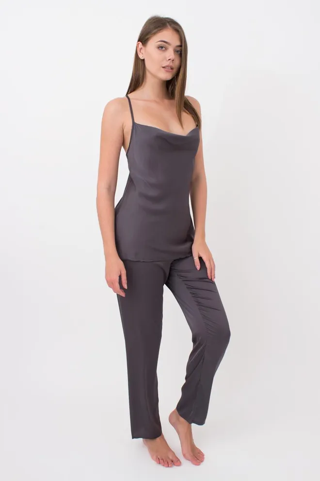 Пижама женская со штанами Helena 5007/050 Giulia (griffel)