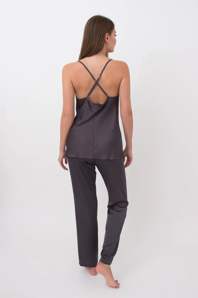 Пижама женская со штанами Helena 5007/050 Giulia (griffel)