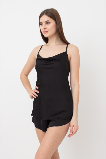 Піжама жіноча з шортами Helena 6031/050 Giulia (black)