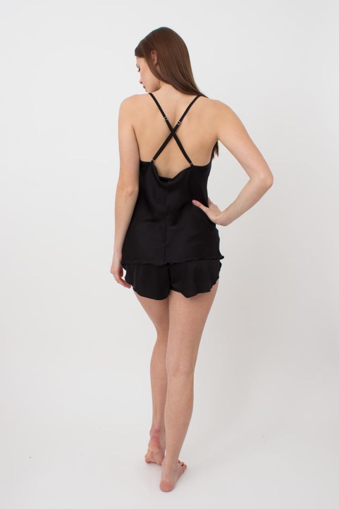 Піжама жіноча з шортами Helena 6031/050 Giulia (black)