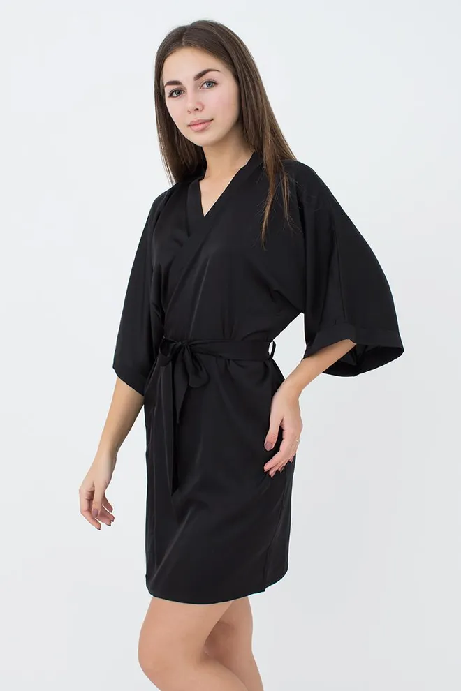 Халат женский Helena 7205/050 Giulia (black)