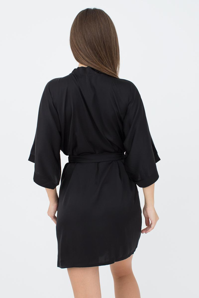 Халат жіночий Helena 7205/050 Giulia (black)