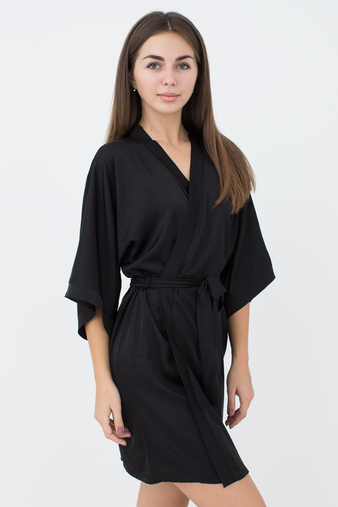 Халат жіночий Helena 7205/050 Giulia (black)