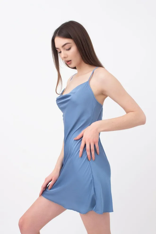 Ночная сорочка Helena 8005/050 Giulia (lazur)
