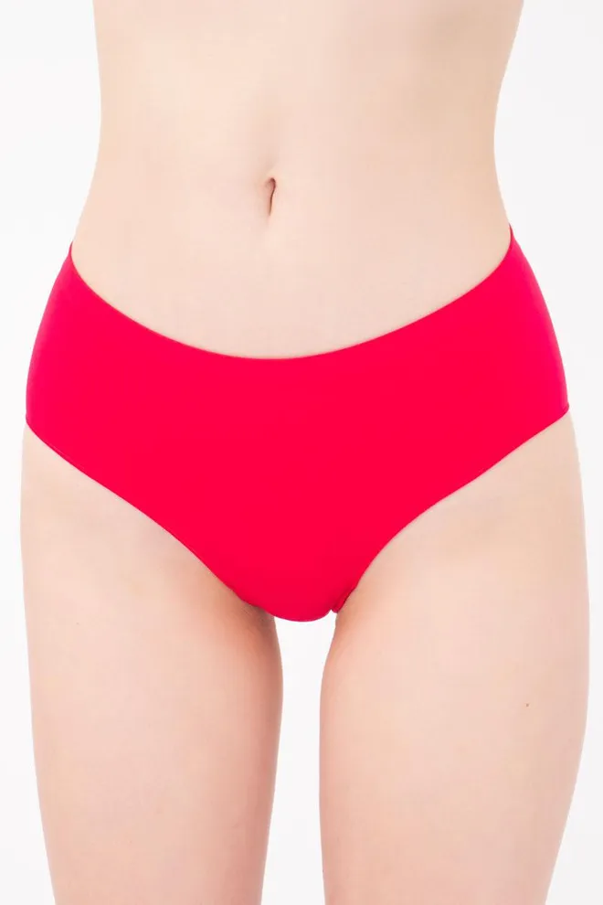 Женские бесшовные трусы хипстеры Hipster briefs color Giulia (raspberry sorbet)