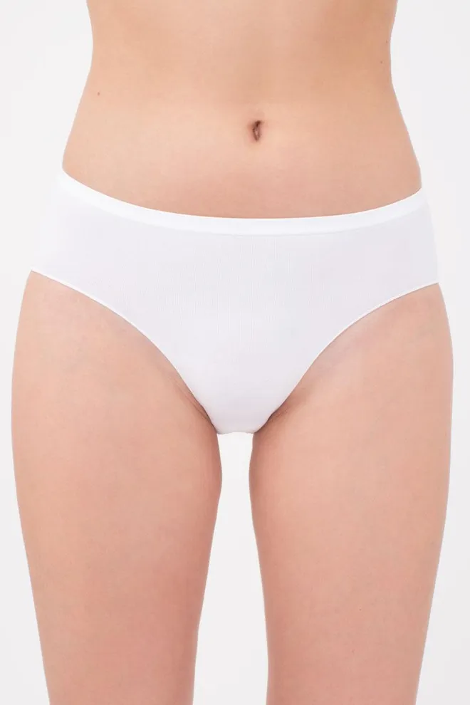 Жіночі безшовні труси хіпстери Hipster briefs Giulia (white), білий