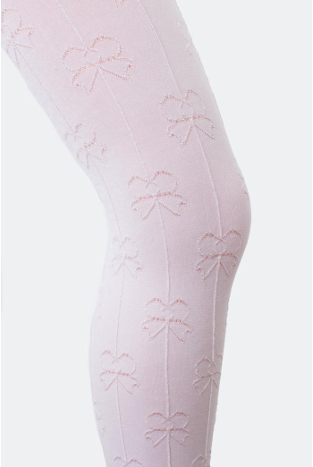 Детские колготки с бантиками Holly shine 80 den model 1 Giulia (bianco) Детские колготки с бантиками Holly shine 80 den model 1 Giulia (bianco)