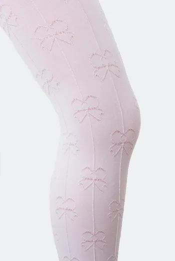 Детские колготки с бантиками Holly shine 80 den model 1 Giulia (bianco) Детские колготки с бантиками Holly shine 80 den model 1 Giulia (bianco)