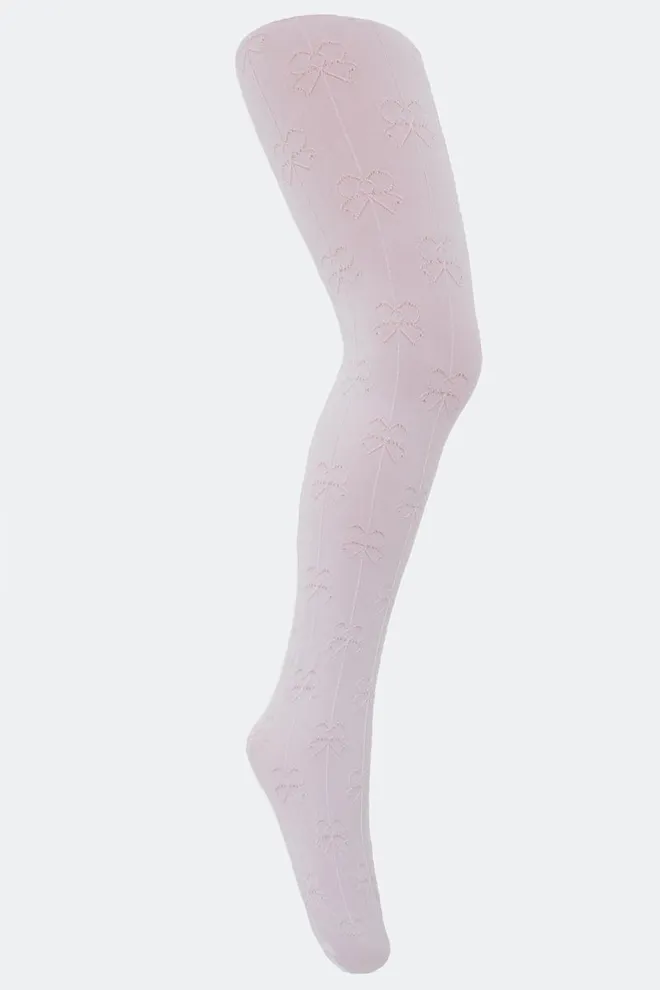 Дитячі колготки з бантиками Holly shine 80 den model 1 Giulia (bianco)