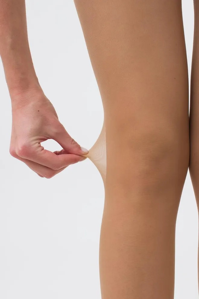 Класичні колготки з силіконовим поясом Impresso 20 den Giulia (daino), бежевий