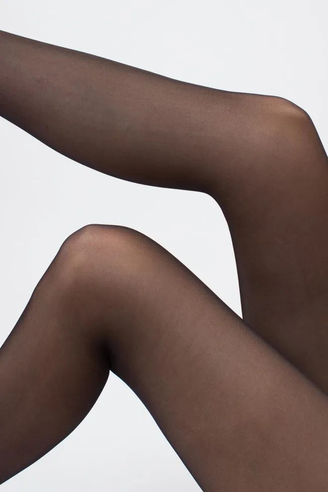 Класичні колготки з силіконовим поясом Impresso 20 den Giulia (nero), чорний