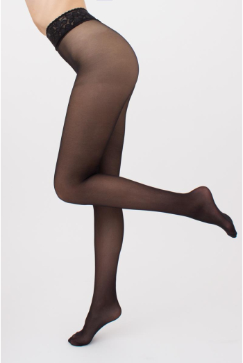 Классические колготки с силиконовым поясом Impresso 40 den Giulia (nero), черный Классические колготки с силиконовым поясом Impresso 40 den Giulia (nero), черный
