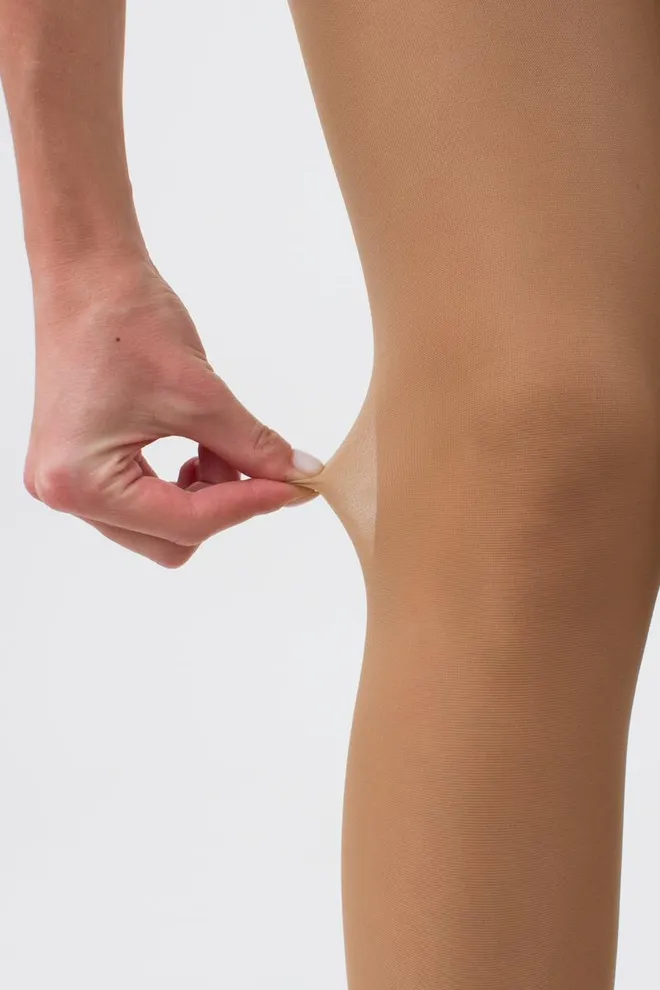 Класичні колготки з силіконовим поясом Impresso 40 den Giulia (daino), бежевий