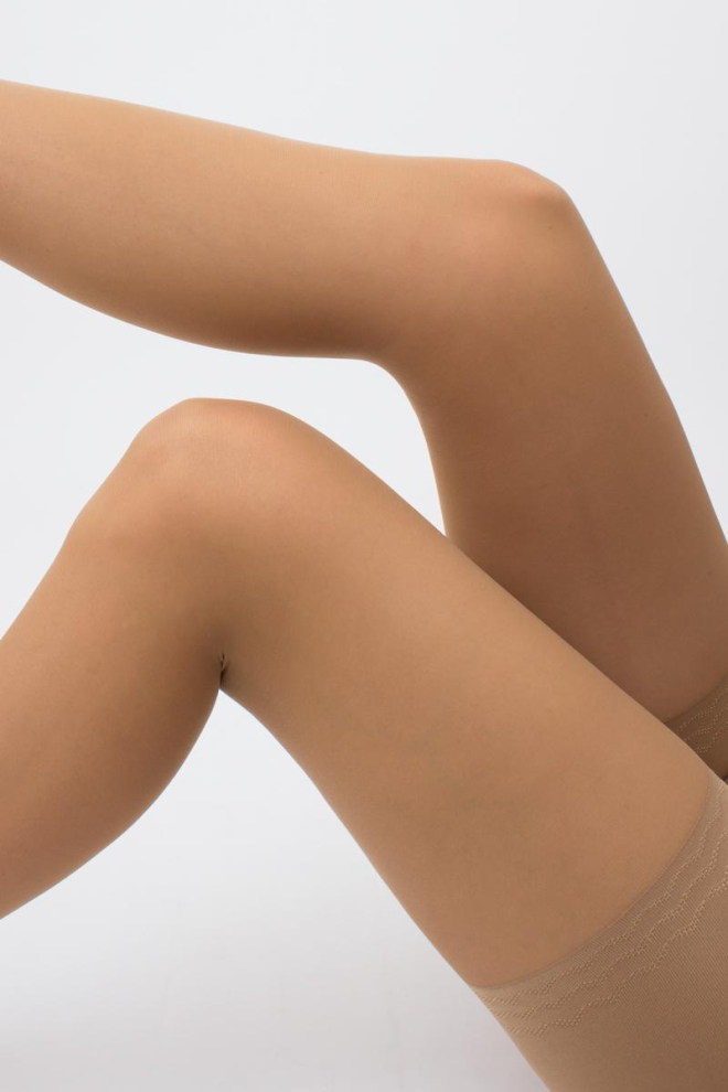 Моделюючі колготки з силіконовим поясом Impresso slim 40 den Giulia (daino)
