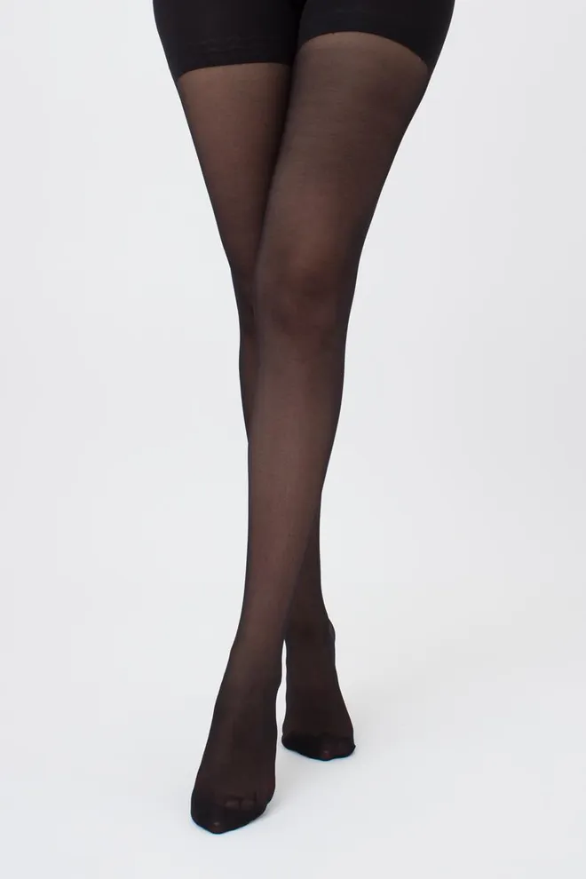 Моделюючі колготки з силіконовим поясом Impresso slim 40 den Giulia (nero)