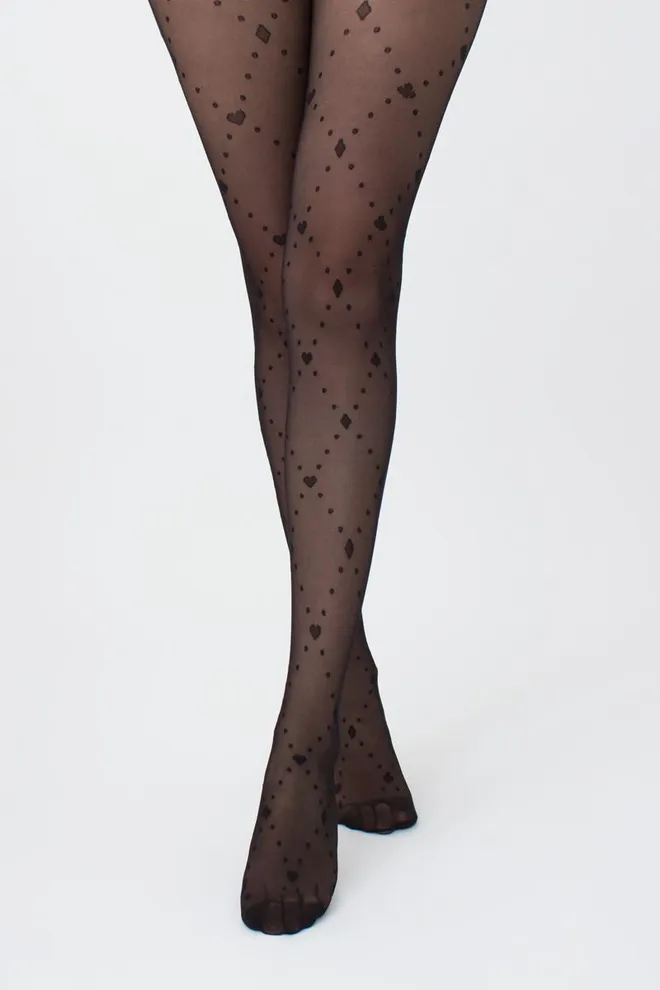 Колготки з принтом Insomnia 20 den model 3 Giulia (nero)