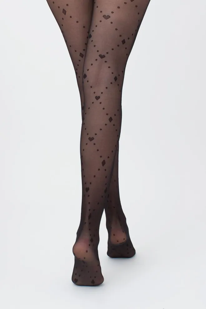 Колготки з принтом Insomnia 20 den model 3 Giulia (nero)