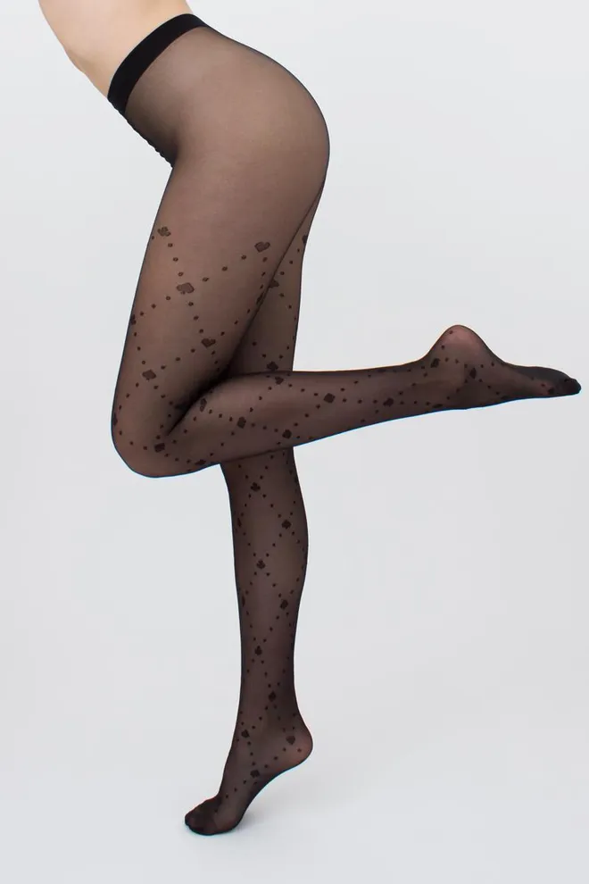 Колготки з принтом Insomnia 20 den model 3 Giulia (nero)