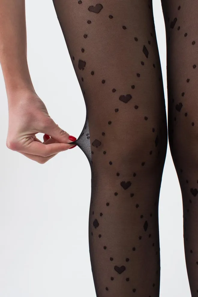 Колготки з принтом Insomnia 20 den model 3 Giulia (nero)