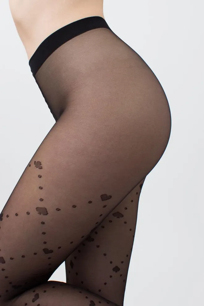 Колготки з принтом Insomnia 20 den model 3 Giulia (nero)