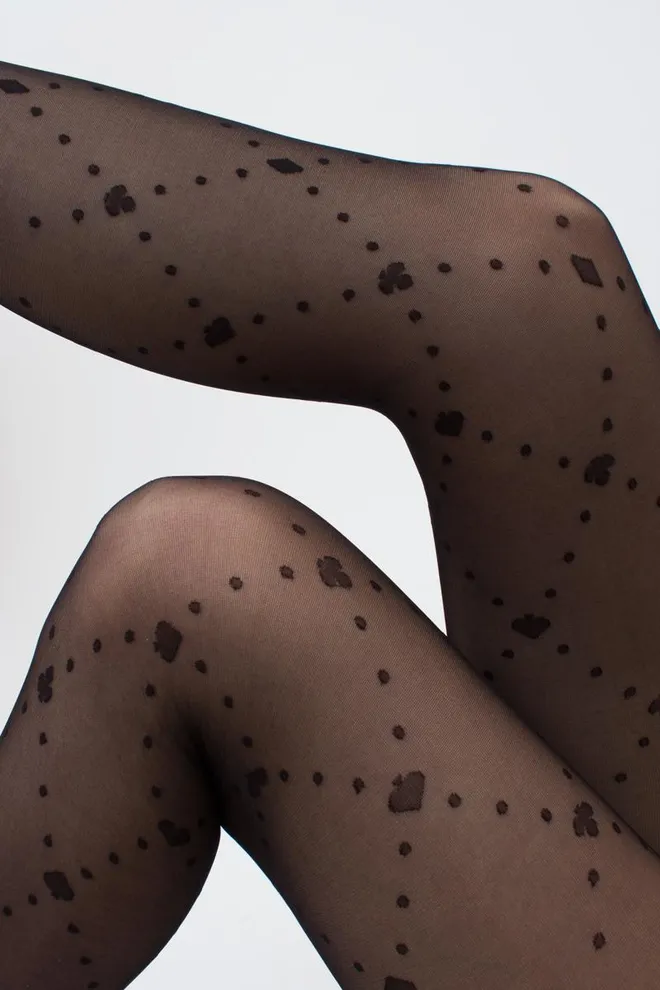 Колготки з принтом Insomnia 20 den model 3 Giulia (nero)