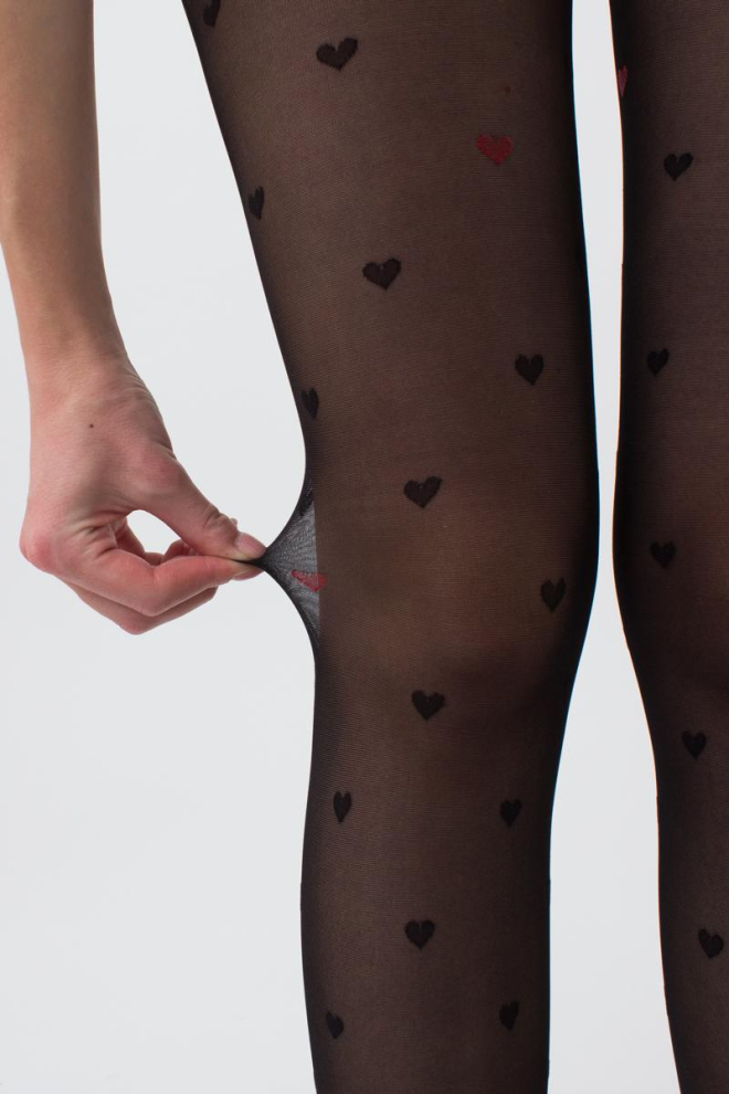 Колготки з еротичним вирізом Intimo fashion  20 den model 1 Giulia (nero)