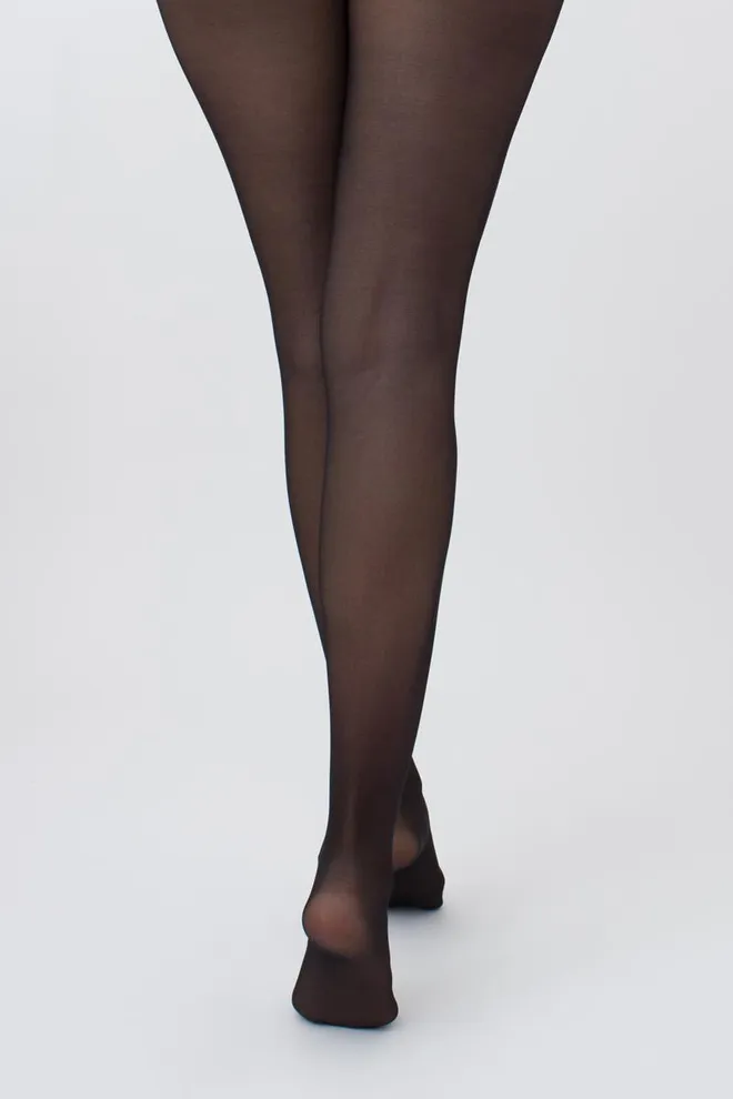 Колготки с эротическим вырезом Intimo favor 40 den model 1 Giulia (nero)