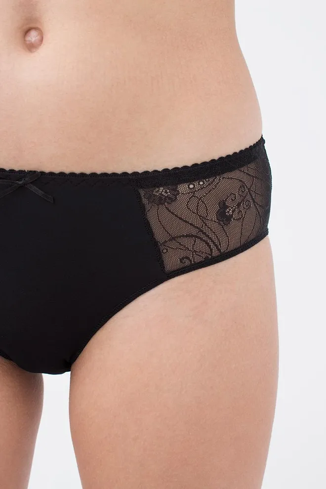 Женские трусы слипы Instinct 2103/21 Giulia (black)