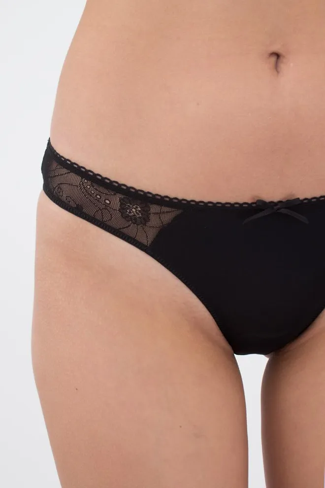 Женские трусы слипы Instinct 2301/21 Giulia (black)