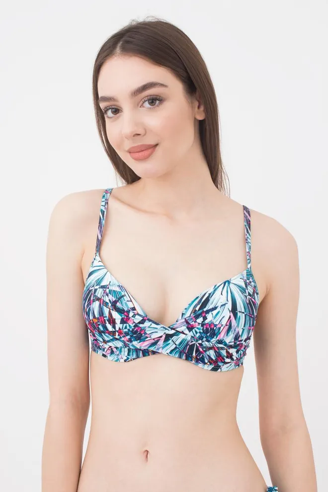 Бюстгальтер купальний з пуш-апом Isida Swim 1101/20 Giulia (tropical)