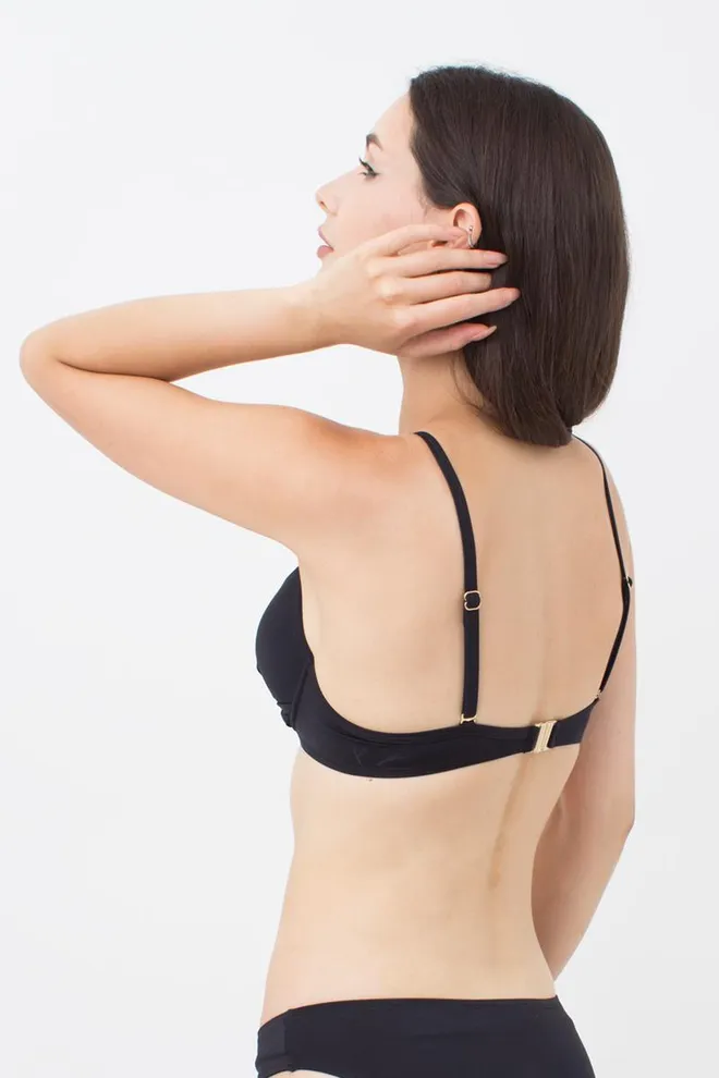 Бюстгальтер купальний з пуш-апом Isida Swim 1101/20 Giulia (black)