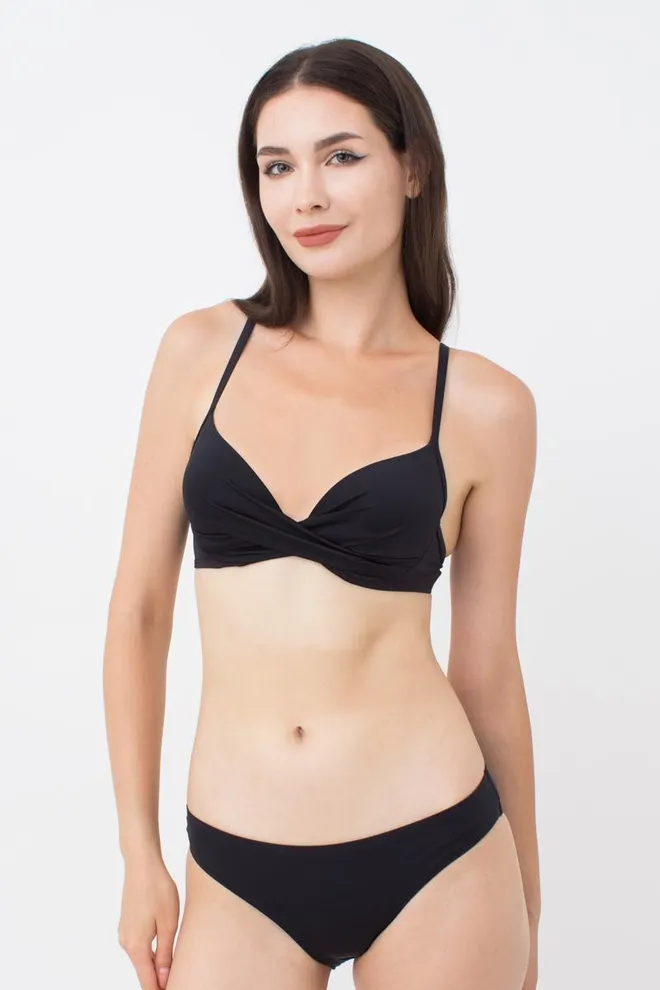 Бюстгальтер купальний з пуш-апом Isida Swim 1101/20 Giulia (black)