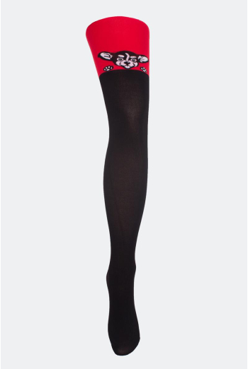 Дитячі колготки з малюнком Janis 80 model 1 Giulia (scarlet) Дитячі колготки з малюнком Janis 80 model 1 Giulia (scarlet)