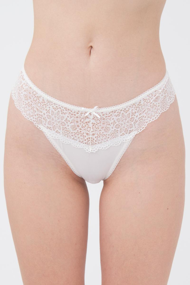 Мереживні труси стринги Jessica 2101/02 Giulia (whisper white)