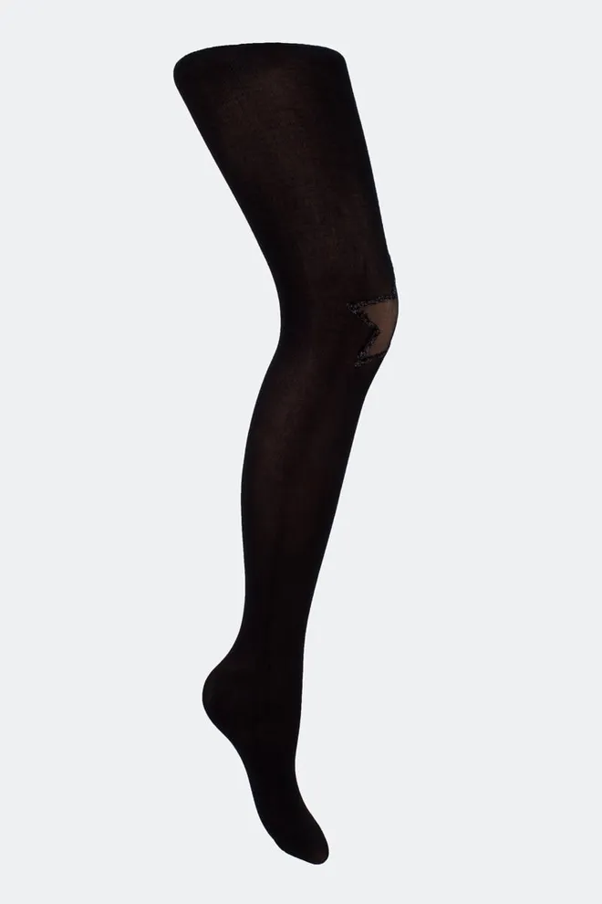 Дитячі колготки з малюнком Kerry 80 den model 12 Giulia (nero), чорний