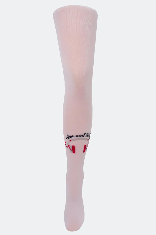 Дитячі колготки з малюнком Kerry 80 den model 4 Giulia (bianco), білий