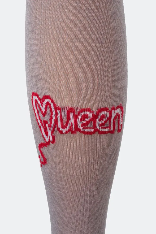 Дитячі колготки з малюнком Kerry 80 den model 5 Giulia (sleet), сірий