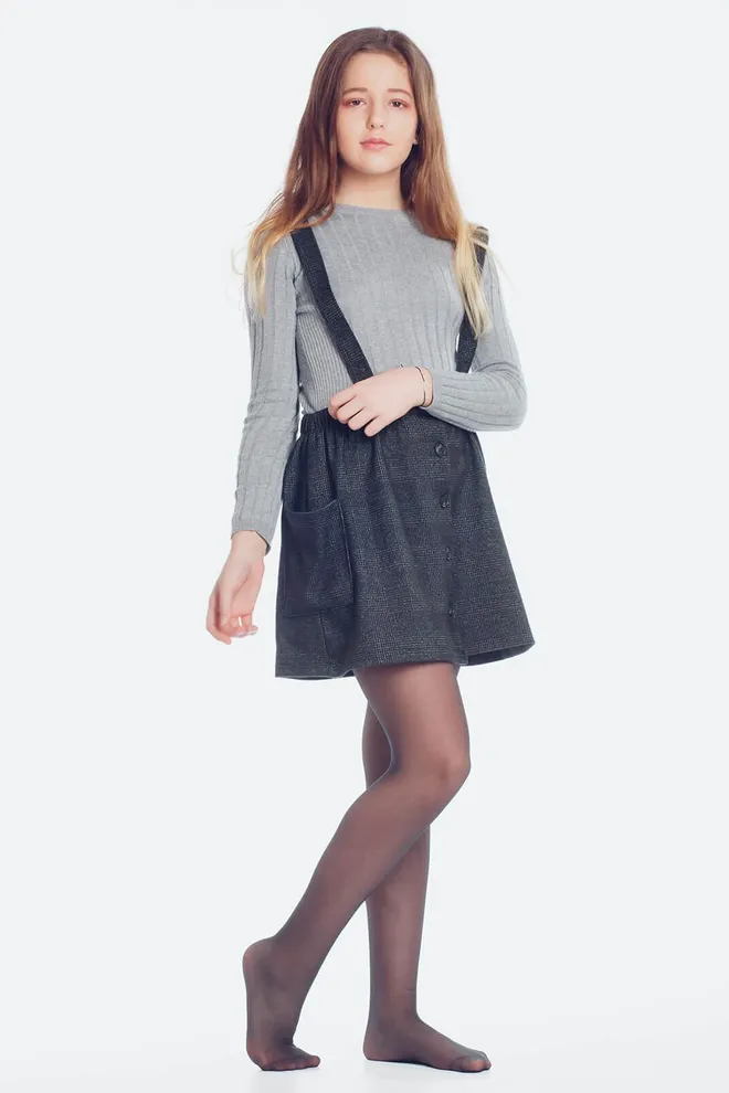 Класичні колготки для підлітків Ketty 40 den Giulia (nero), чорний