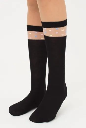 Дитячі гольфи шкільні Kgm 005 Giulia (black)