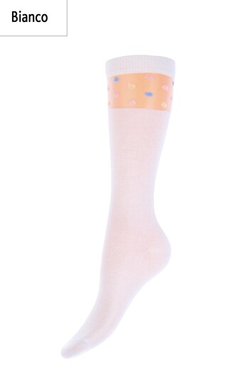 Дитячі гольфи шкільні Kgm 005 Giulia (white)