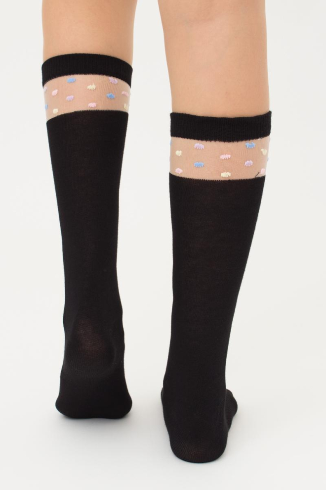 Дитячі гольфи шкільні Kgm 005 Giulia (black)