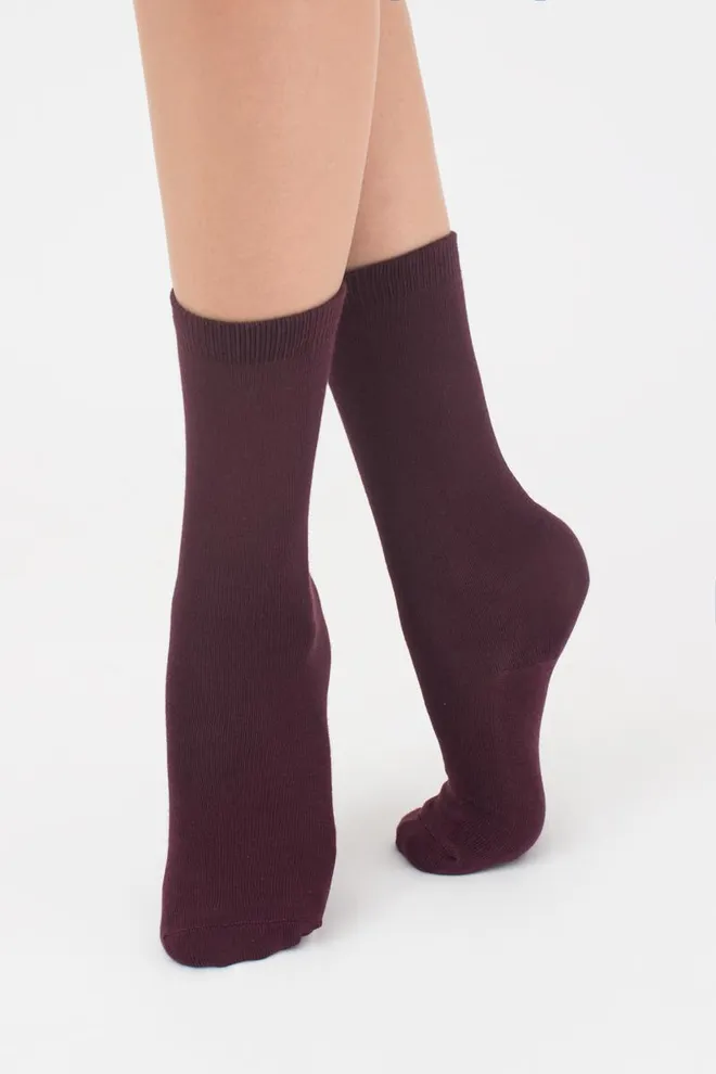 Детские гольфы KG color Giulia (marsala)