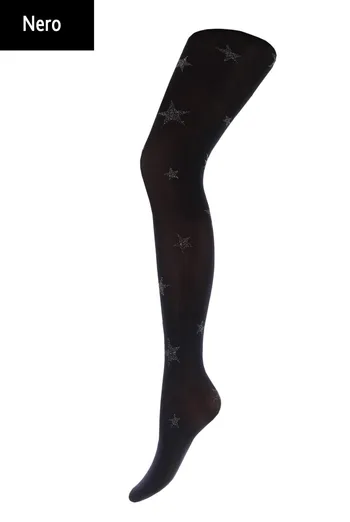 Дитячі колготки з зірками Kristal 70 den model 1 Giulia (nero)