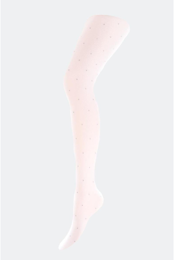 Дитячі колготки в горох Kristal 70 den model 2 Giulia (bianco)